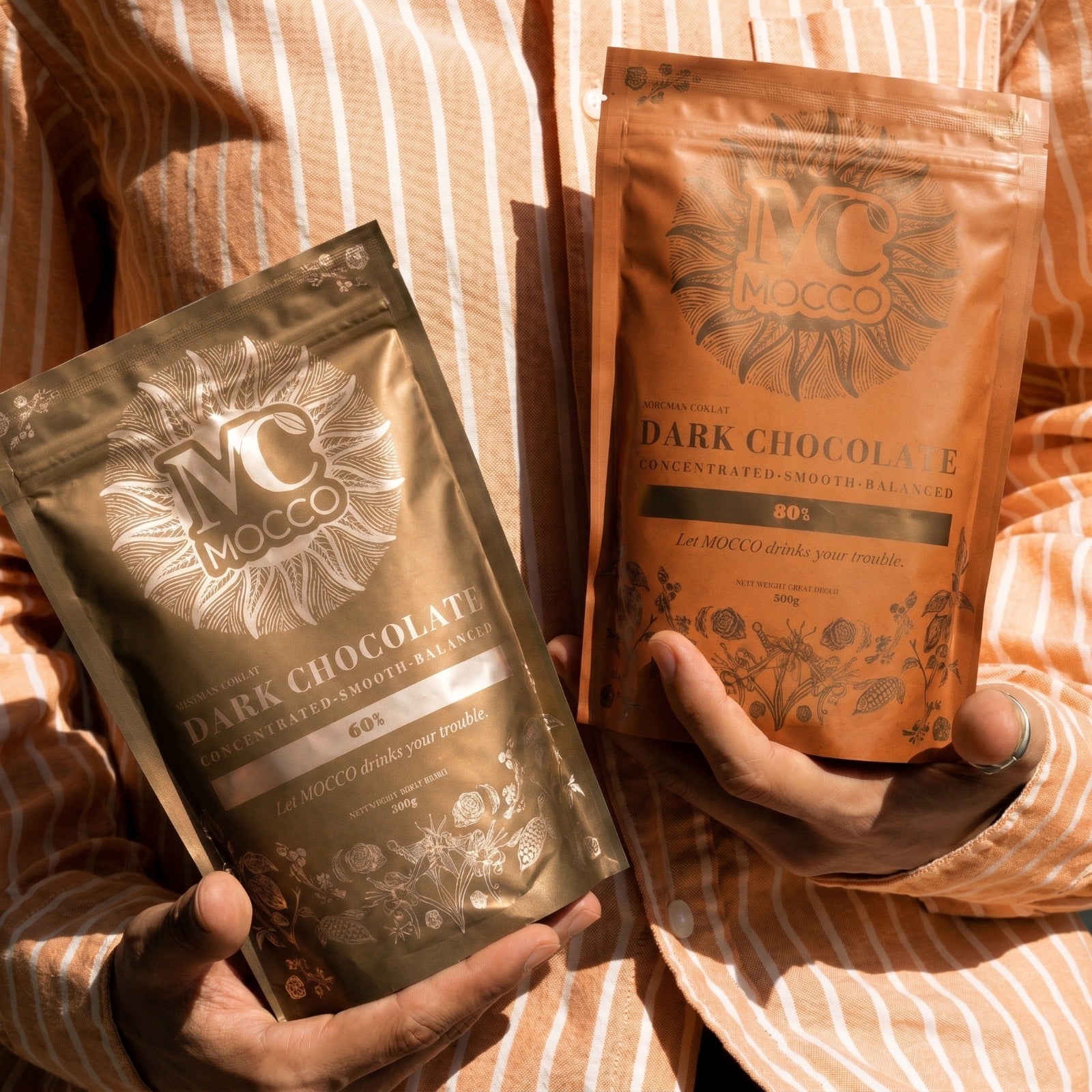 Treatment Pack (2 Packs + 2 Free Gifts) - MOCCO Dark Chocolate