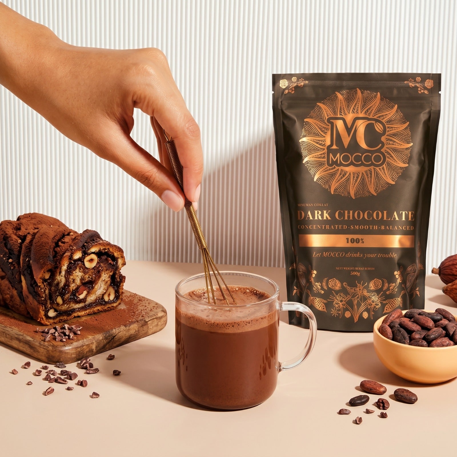 Treatment Pack (2 Packs + 2 Free Gifts) - MOCCO Dark Chocolate