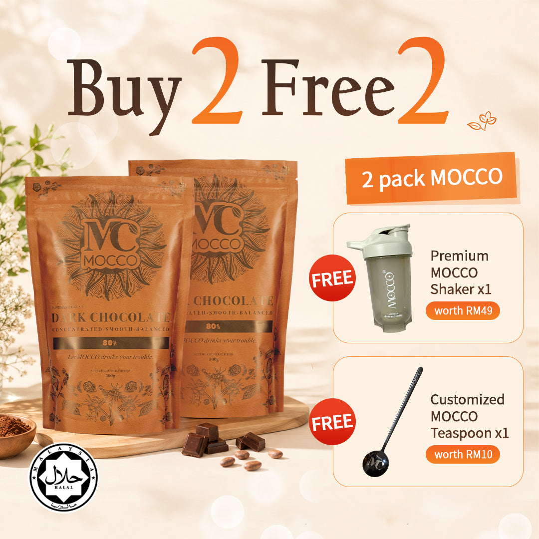 Treatment Pack (2 Packs + 2 Free Gifts) - MOCCO Dark Chocolate